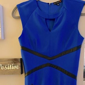 Royal blue G by guess size small mini dress